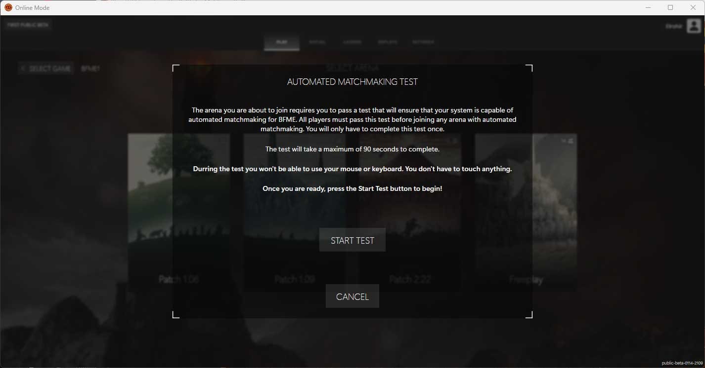 Patch Launcher BFME