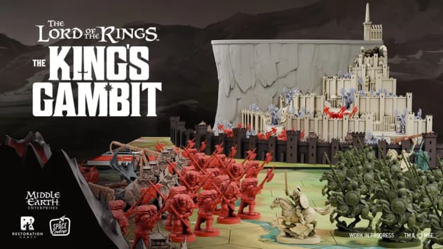 The King's Gambit : le jeu de plateau Seigneur des Anneaux lève 2,58 millions de dollars sur Kickstarter